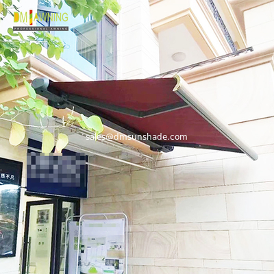 Aluminum Waterproof Retractable Awning Balcony Folding Full Cassette Retractable Awning