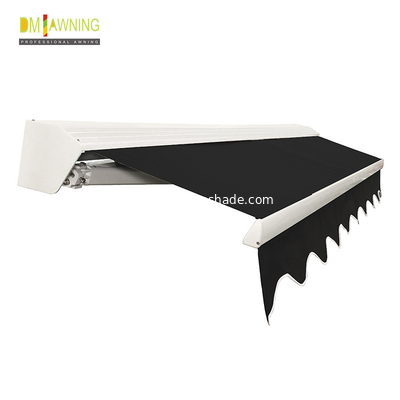 house balcony remote motor control aluminium retractable awning with high quality frame