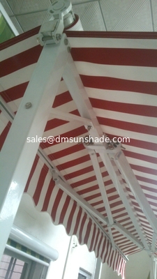 High quality double arm awning, balcony patio awning
