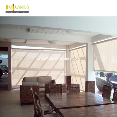 Vertical awnings, window awnings, courtyard awnings rolling curtains