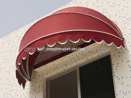 Outdoor Power Coated French Style Awnings Window Balcony