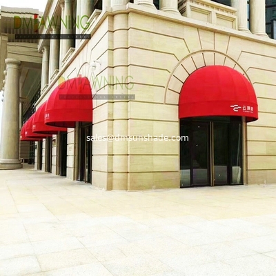 Commercial Folding European Awning French Style 52*10mm For Display Windows