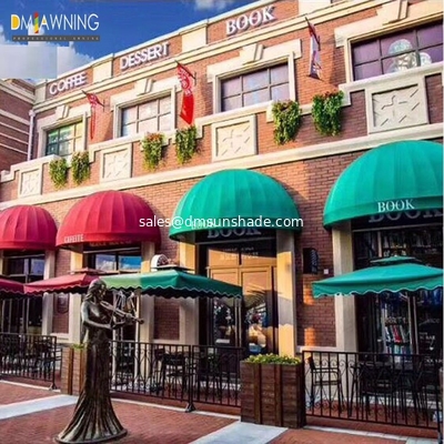 Commercial Folding European French Style Awnings Half Round Awning
