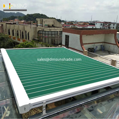Modern Remote Control Skylight Awning Conservatory Canopy Motorised Retractable Roof