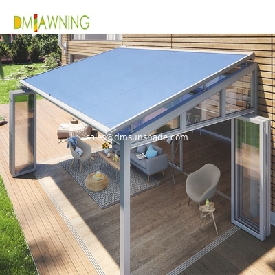Aluminum Cassette Waterproof Patio Awning Roof Conservatory Glassroom Sun Shade Canopy
