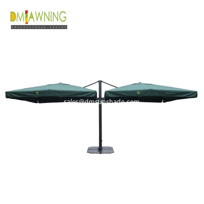 Hanging Aluminium Outdoor Patio Umbrella For Balcony Square Cantilever Umbrella