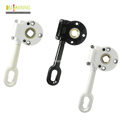 Chinese Aluminium Gear Box White Retractable Awning Gearbox Hardware