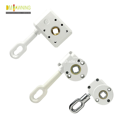 Gear box of retractable awning components