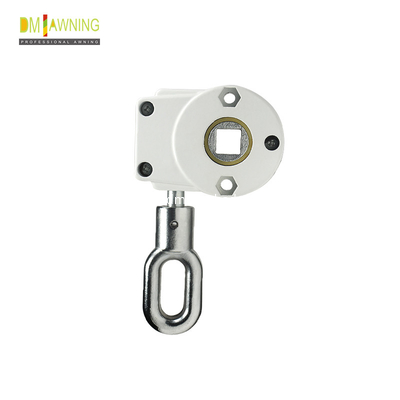 aluminum retractable awning of gear box for manual handle