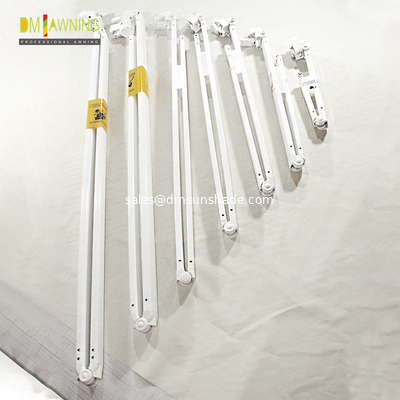 Awning telescopic arm, outdoor telescopic awning arm with LED
