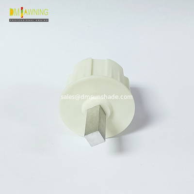 Aluminium Retractable Awning Accessories Square Plug Awning Window Components